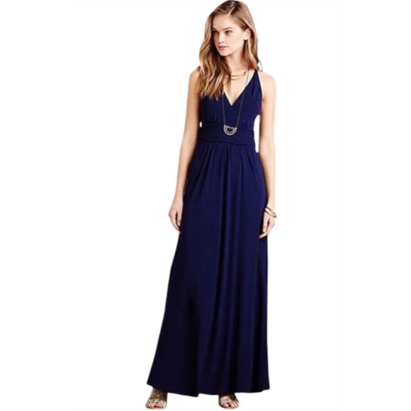 Maeve Dresses & Skirts - Maeve Deep Blue Maxi Dress